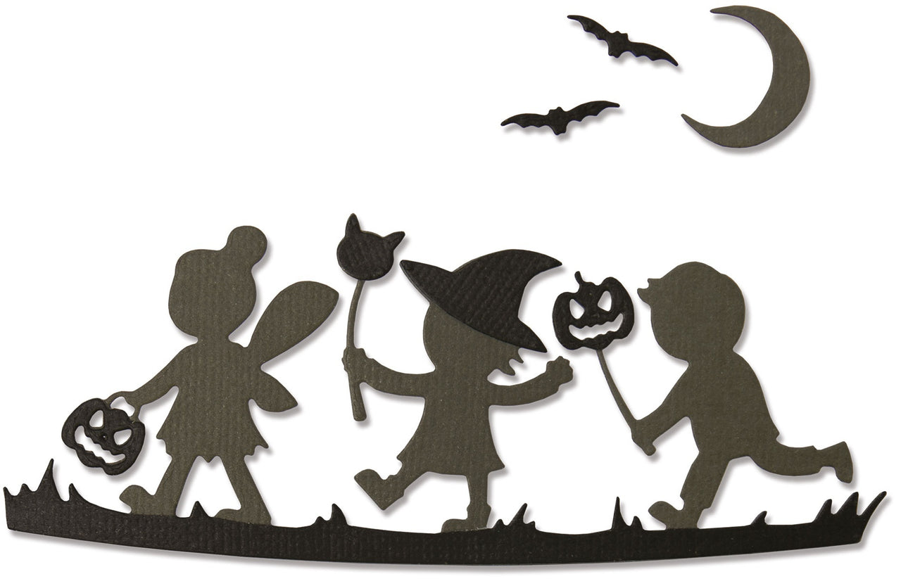 Sizzix Thinlits Dies By Lisa Jones 6/Pkg - Halloween Silhouettes