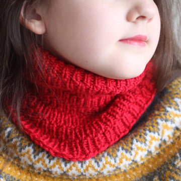 Peregrine Cowl for Worsted yarn