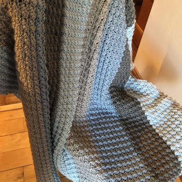 Harbor Mist Incredibly Easy Blanket Pattern