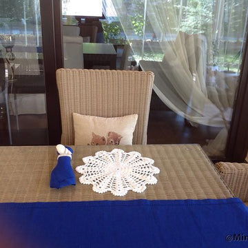Crochet Placemat & Coaster Set N 108