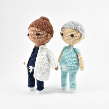Nurse and Doctor Doll