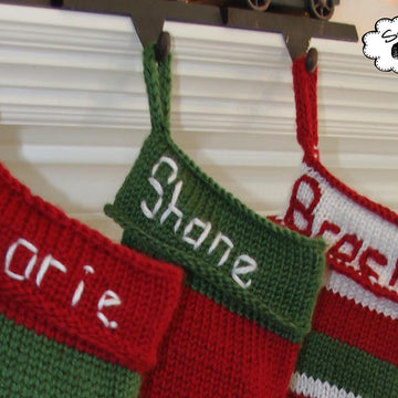 Knit Christmas Stocking