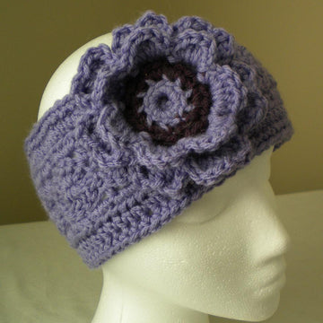 Pinwheel Headband with Flower