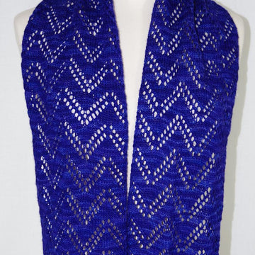 Double Chevron Lace Scarf