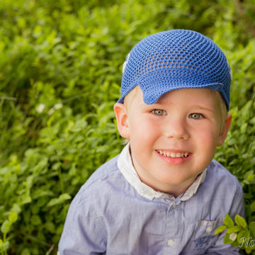 Kids crochet sun hat "Sam"