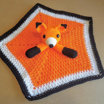 Foxy Fox Lovey Security Blanket