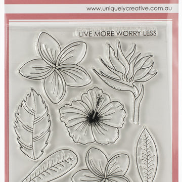Uniquely Creative Clear Stamps - Tropicana