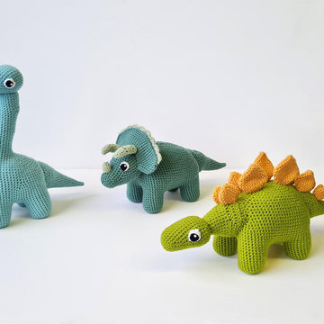 Dinosaur Amigurumi Set