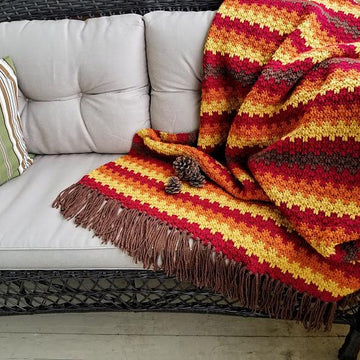 Fall Foliage Afghan