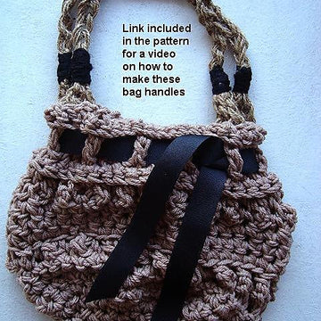 537 Bobble Stitch Purse or Bag