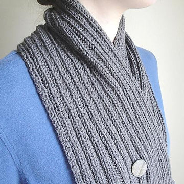 Button Wrap Scarf