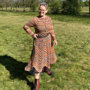 Loose Loop Wave Dress