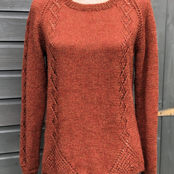 Cinnamon Raglan Sweater