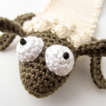 Sheep Bookmark Crochet Pattern