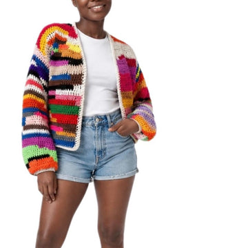 Scrap Crochet Cardigan