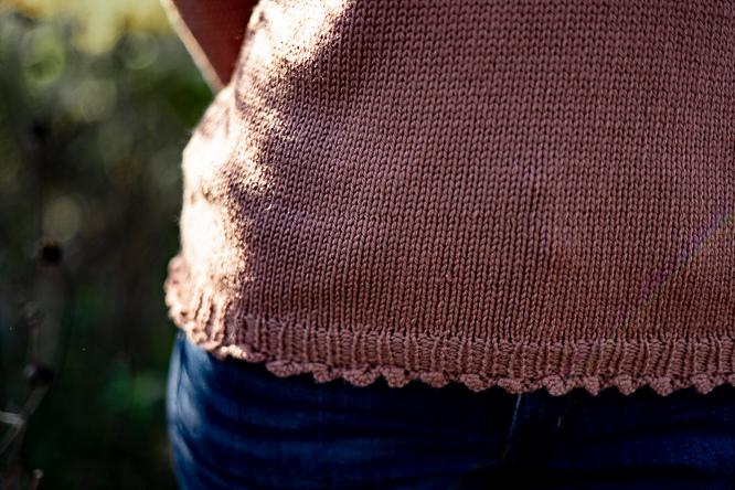 K948-Sylvia Scalloped Edge Sweater