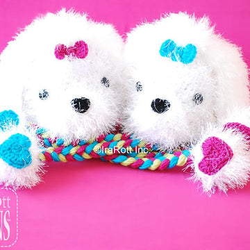 Pawla Maltese Puppy Dog Hat
