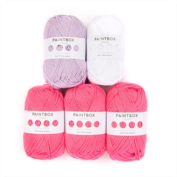 Bubblegum Pink/Paper White/Dusty Rose