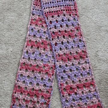Woodlands Crochet Scarf Pattern