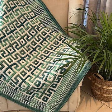 Square Route Blanket Mosaic