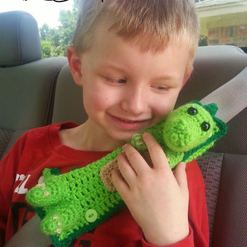 Seat Belt Cover - Dragon / Dino Travel Pal