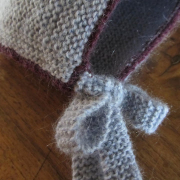 Garter Stitch Baby Bonnet