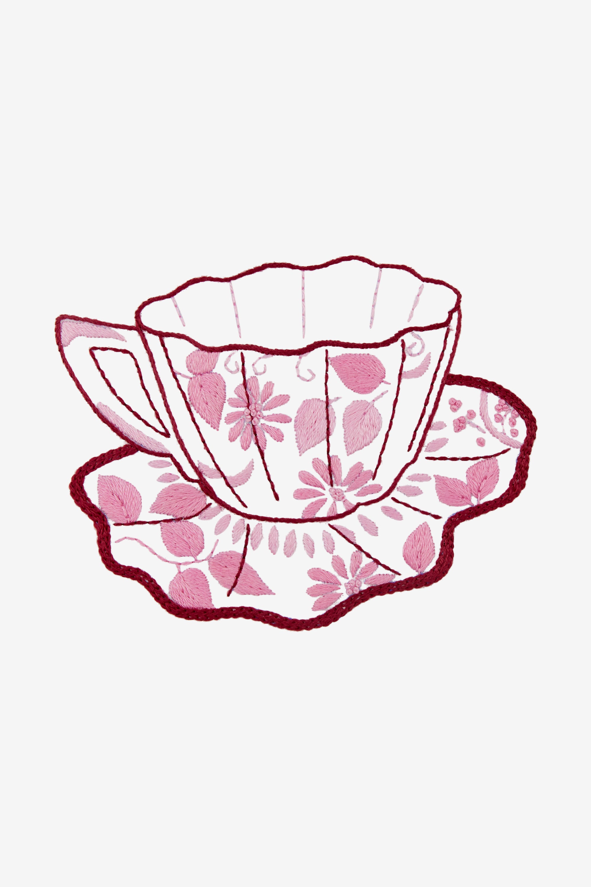 DMC The Baroque Porcelain Cup - PAT1510 - Downloadable PDF