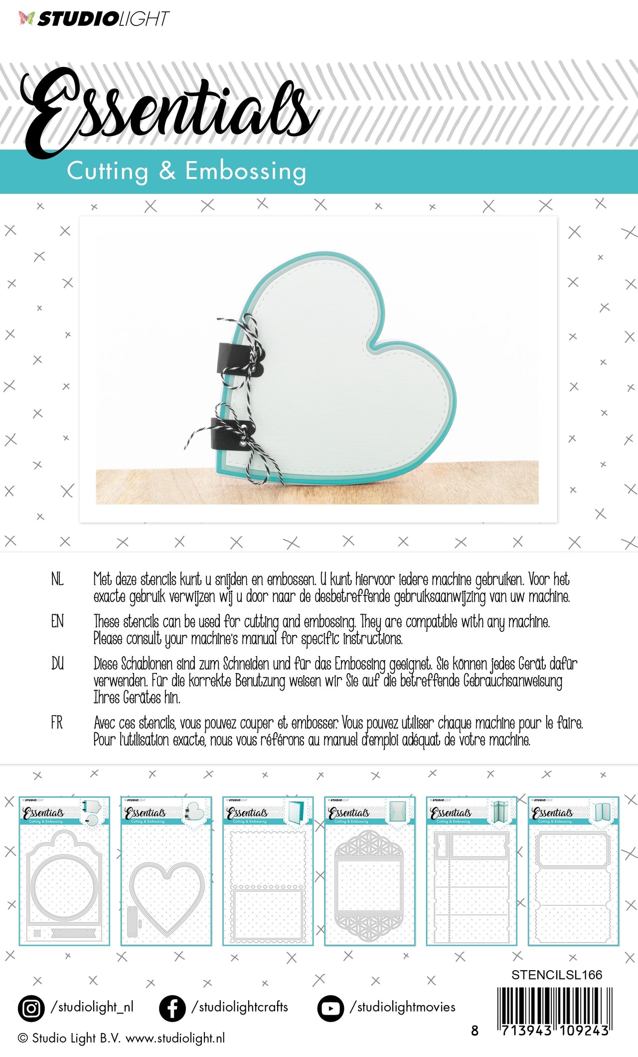 Studio Light Essentials Cutting & Embossing Die - 580296