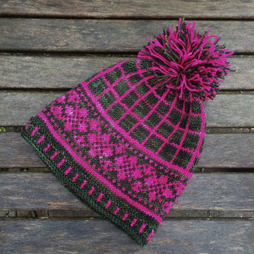 Fair & Squares Hat and Boot Toppers