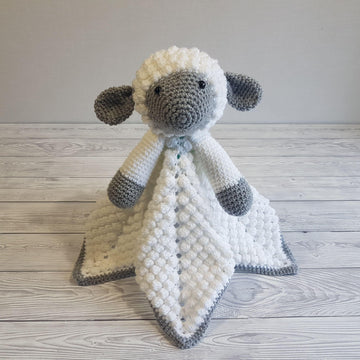 Snuggle Lamb Baby Lovey Security Blanket