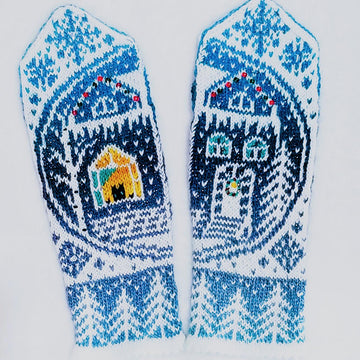 Snow Globe Mittens