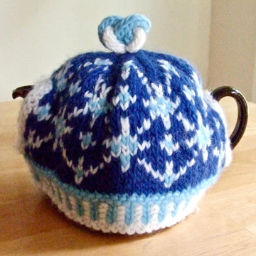 Midnight Snowfall Tea Cozy