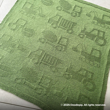 Truck Digger Blanket