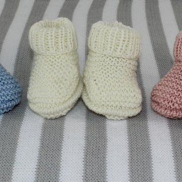 New Baby 4Ply Everyday Booties