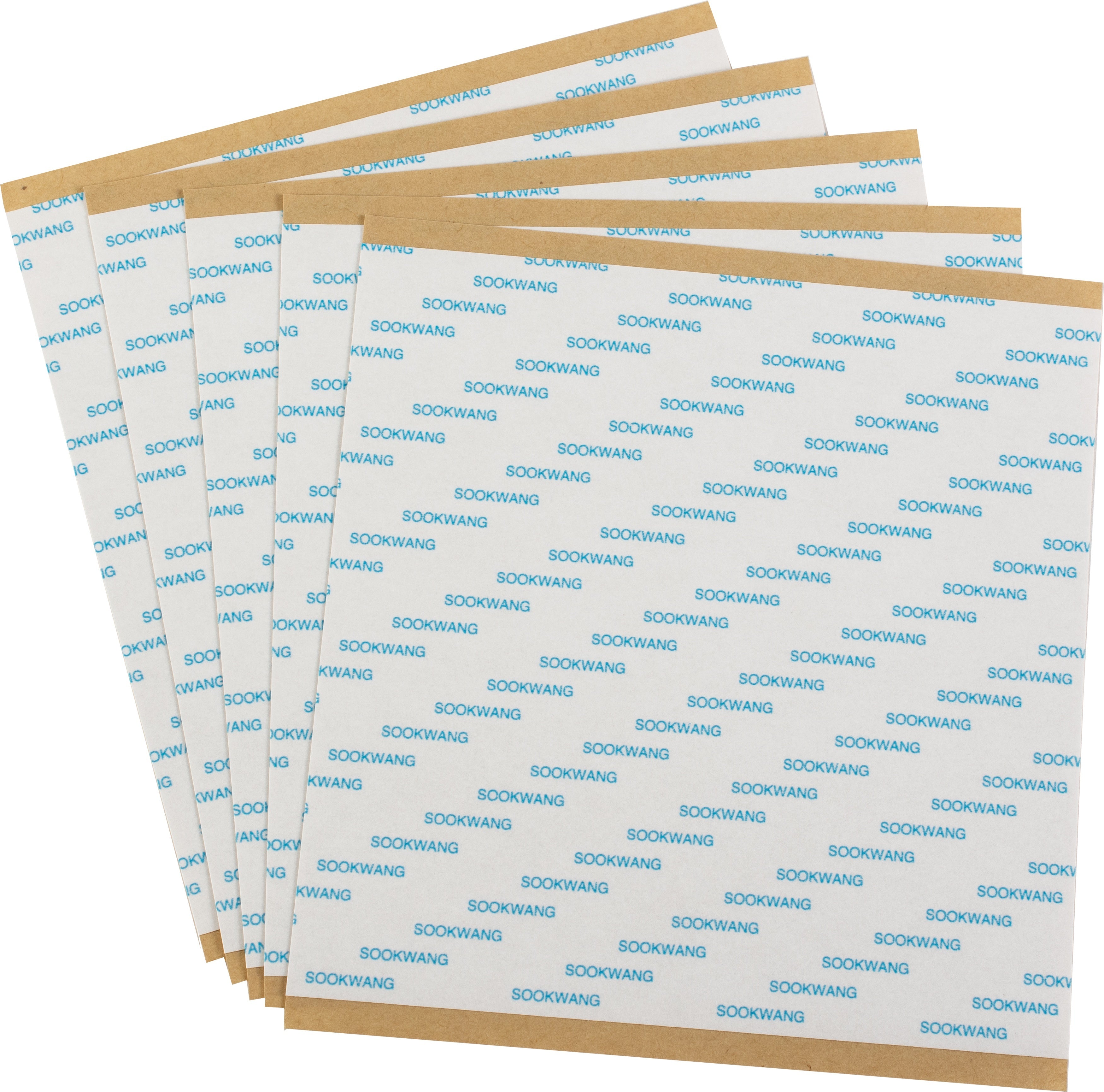 Scor-Pal Scor-Tape Sheets 5/Pkg - 6"X6"