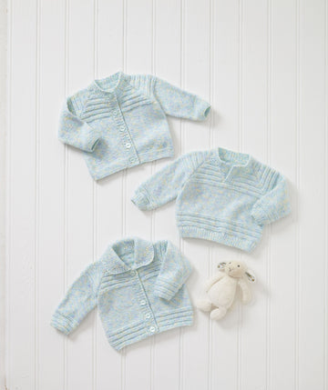 Babies in King Cole Cloud Nine DK - P6059 - Leaflet