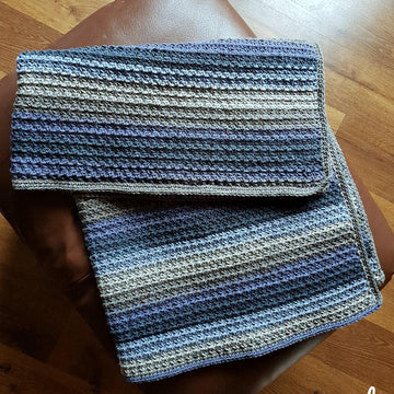 Grandma's Textured Lap Blanket