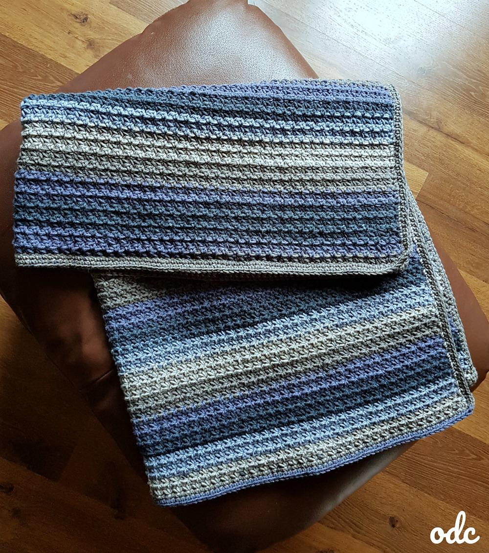 Grandma's Textured Lap Blanket
