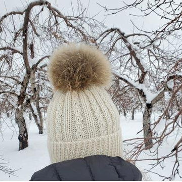 Snowfall Mommy and Me Hat