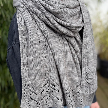 Soft Vines Shawl