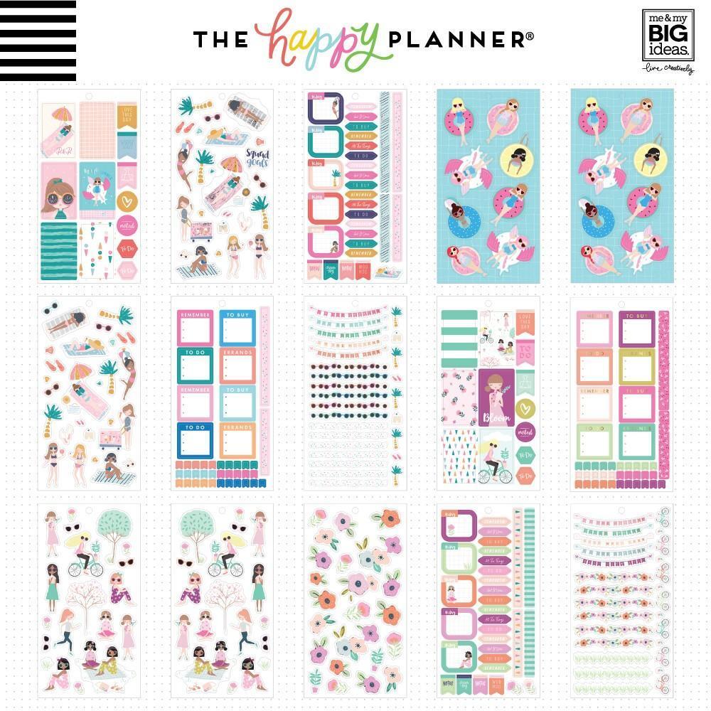 Happy Planner Sticker Value Pack - Squad Goals, 819/Pkg