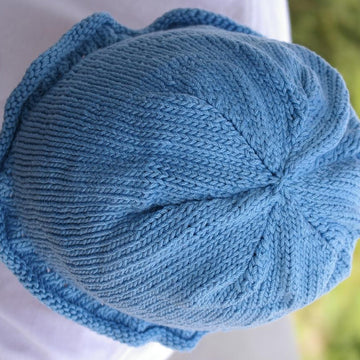 Ripple brim chemo cap