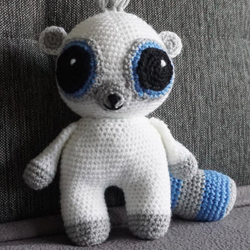 Crochet Pattern Raccoon Mr. Ed!