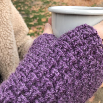 Basketweave Mitts