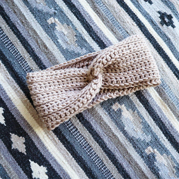 Knit-look Twist Headband