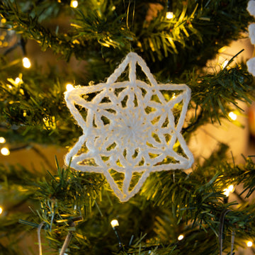 Snowflake decorations