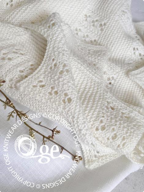 Quick Knit Baby Blanket - P067