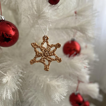 Plush Snowflake Sea Starfish