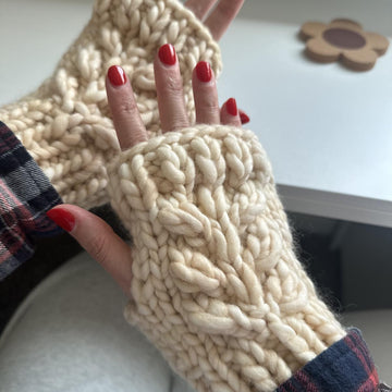 Wild Grown Fingerless Mitts
