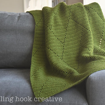 Magnolia Herringbone Blanket